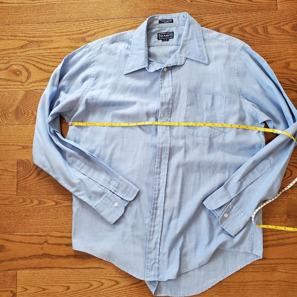 Men's Gant blue Oxford button up 17 - 35
